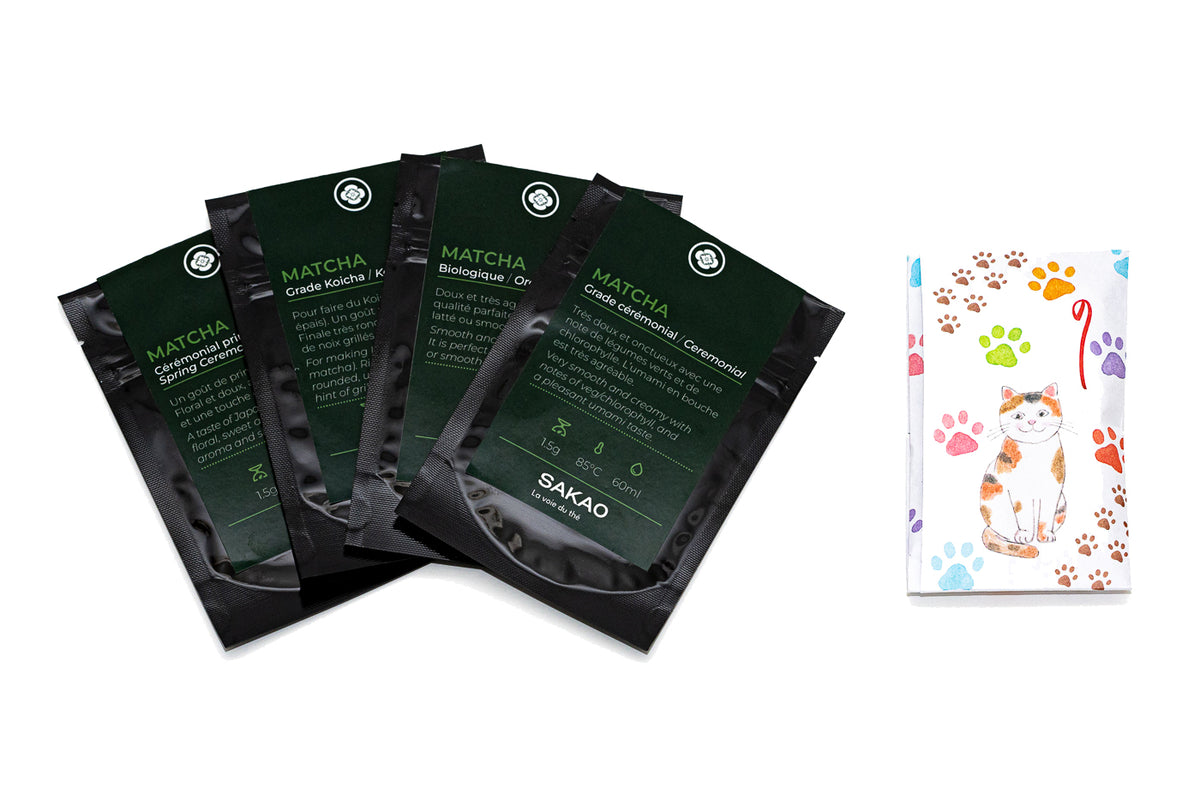 Coffret dégustation - Matcha