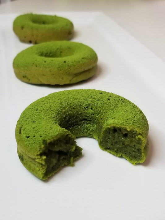 Mochi brownie au Matcha et à la noix de coco