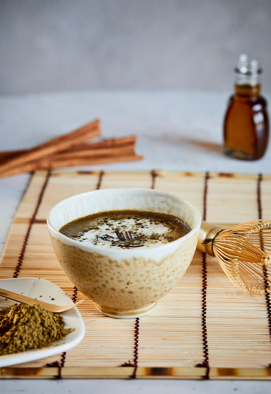 Hojicha latté chaud : un breuvage réconfortant