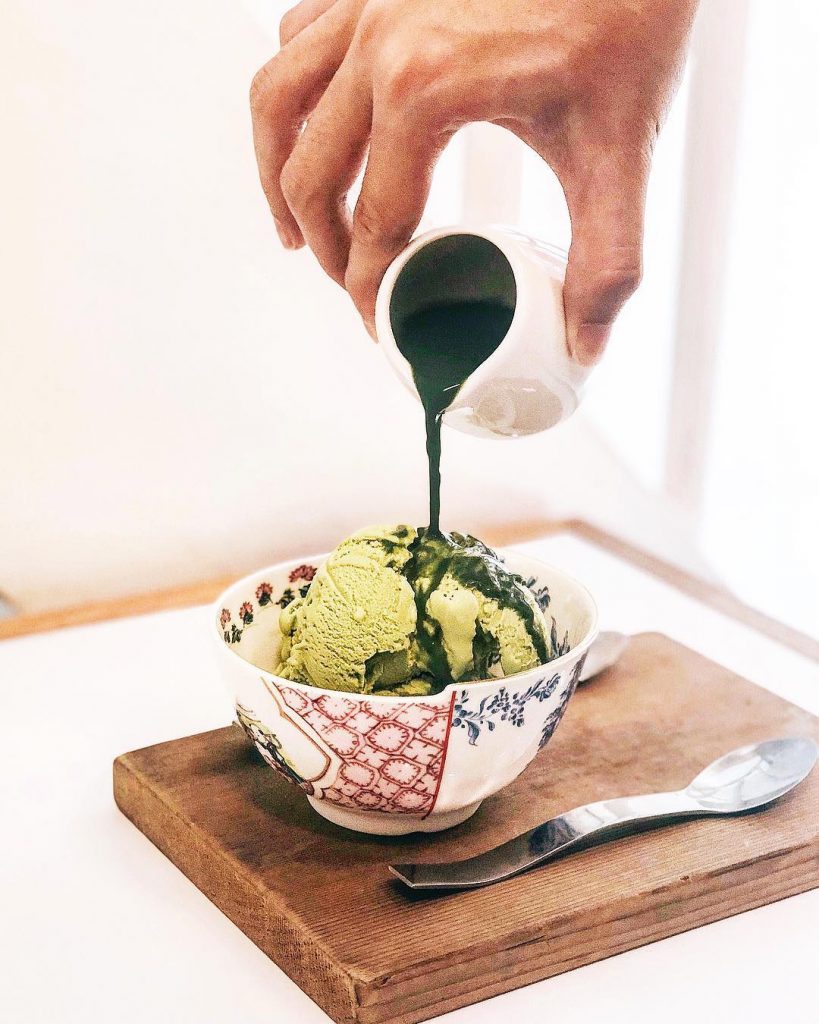 Affogato au Matcha