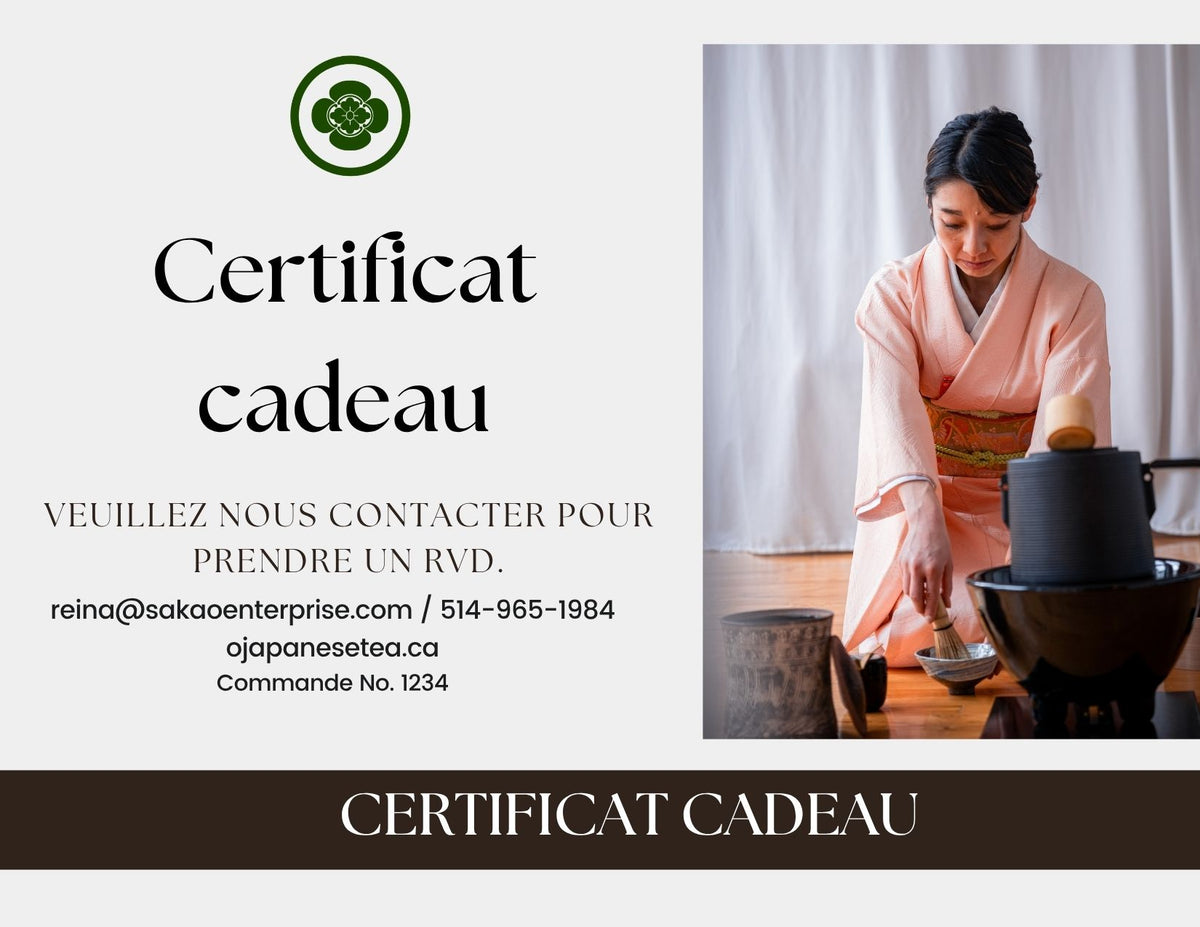 Certificat cadeau
