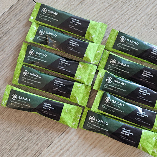 Organic Ceremonial Grade Matcha 1.5g (5 sachets)