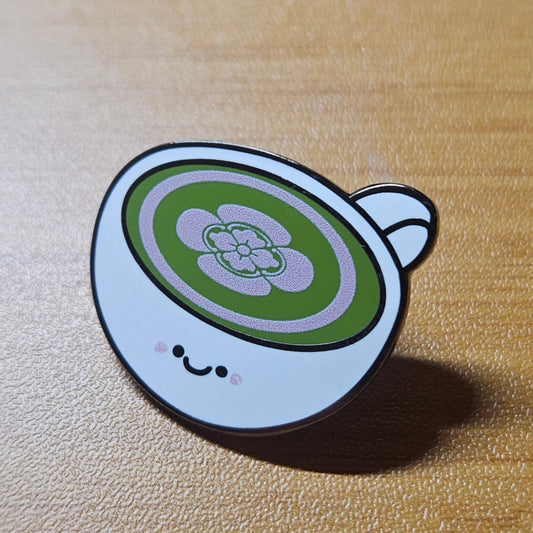 Épinglette Matcha latté SAKAO