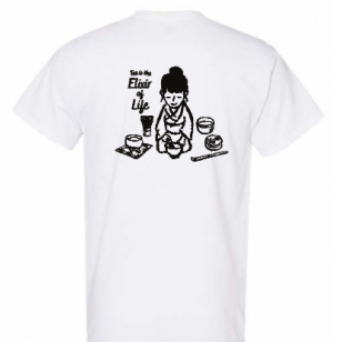 T-shirt – ‘Tea is the elixir of life’ par Eisai